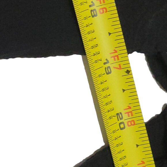 Free People Black Boho Tunic Mini Dress S Cotton Gauze Lace Goth Witchy Coquette - Picture 7 of 16